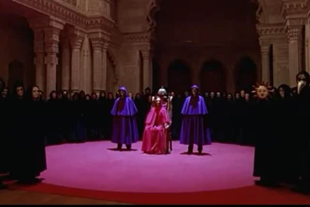 The mansion as shown in 1999 film, Eyes Wide Shut