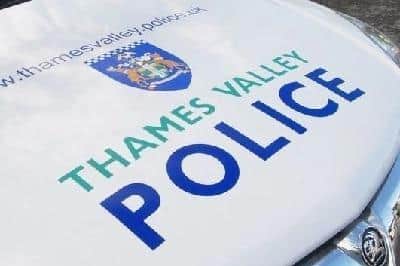 Two police officers were nearly run over in Bicester