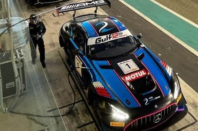 The 2 Seas Motorsport Mercedes team were in action in Abu Dhabi last weekend (Photo Piers Taylor/CJB Media)