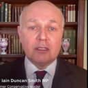 Iain Duncan Smith speaking on Sky News