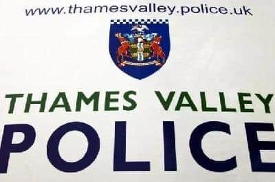 Thames Valley Police announced that a man absconded from prison in the Aylesbury Vale area today