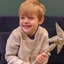 Theo with the sparkling wand