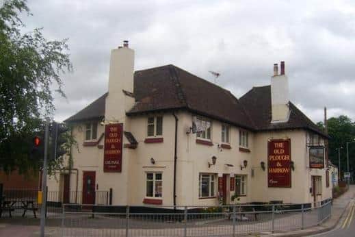 The Old Plough & Harrow pub was situated at 22 Stoke Road, Aylesbury