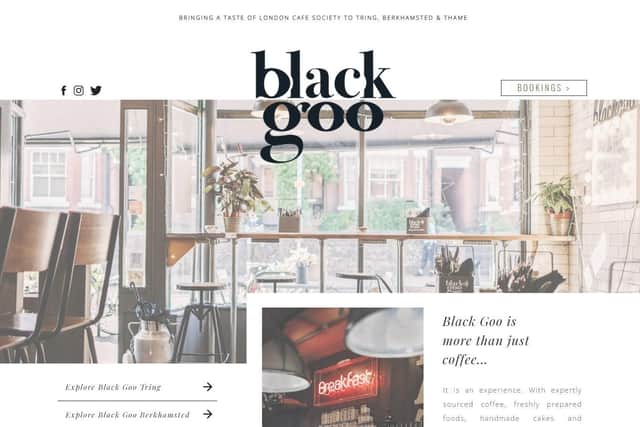 The Black Goo website