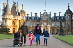 Family at Waddesdon © Waddesdon, A Rothschild House & Gardens. Photo Chris Lacey