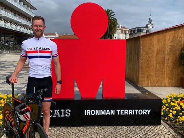 The triathlete is off to Utah.