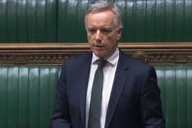 Rob Butler MP in Parliament