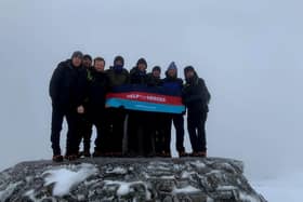 The crew, Kieran is third from the right