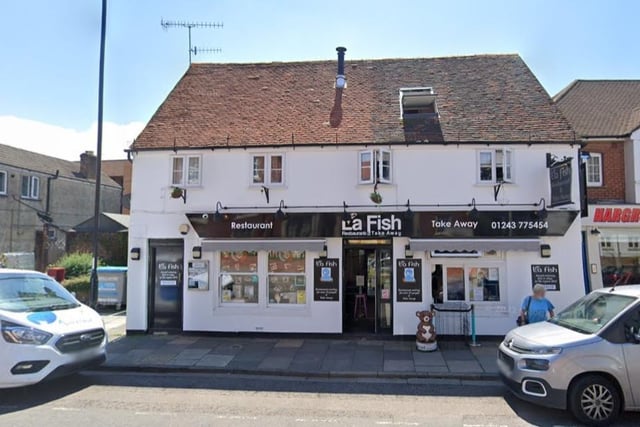 LA Fish, 110 The Hornet, Chichester PO19 7JR England+44 1243 775454

(credit Google Images)