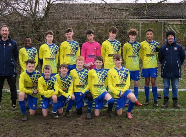 Dynamos Under 14s are in the County Cup final