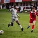 Bailey Osbourne scored for Risborough Rangers Development  team  PICTURE BY CHARLIE CARTER