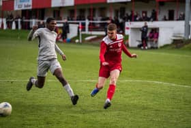 Bailey Osbourne scored for Risborough Rangers Development  team  PICTURE BY CHARLIE CARTER