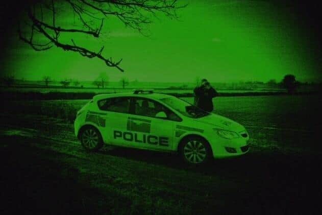 A Thames Valley Police officer on the lookout for rural crime