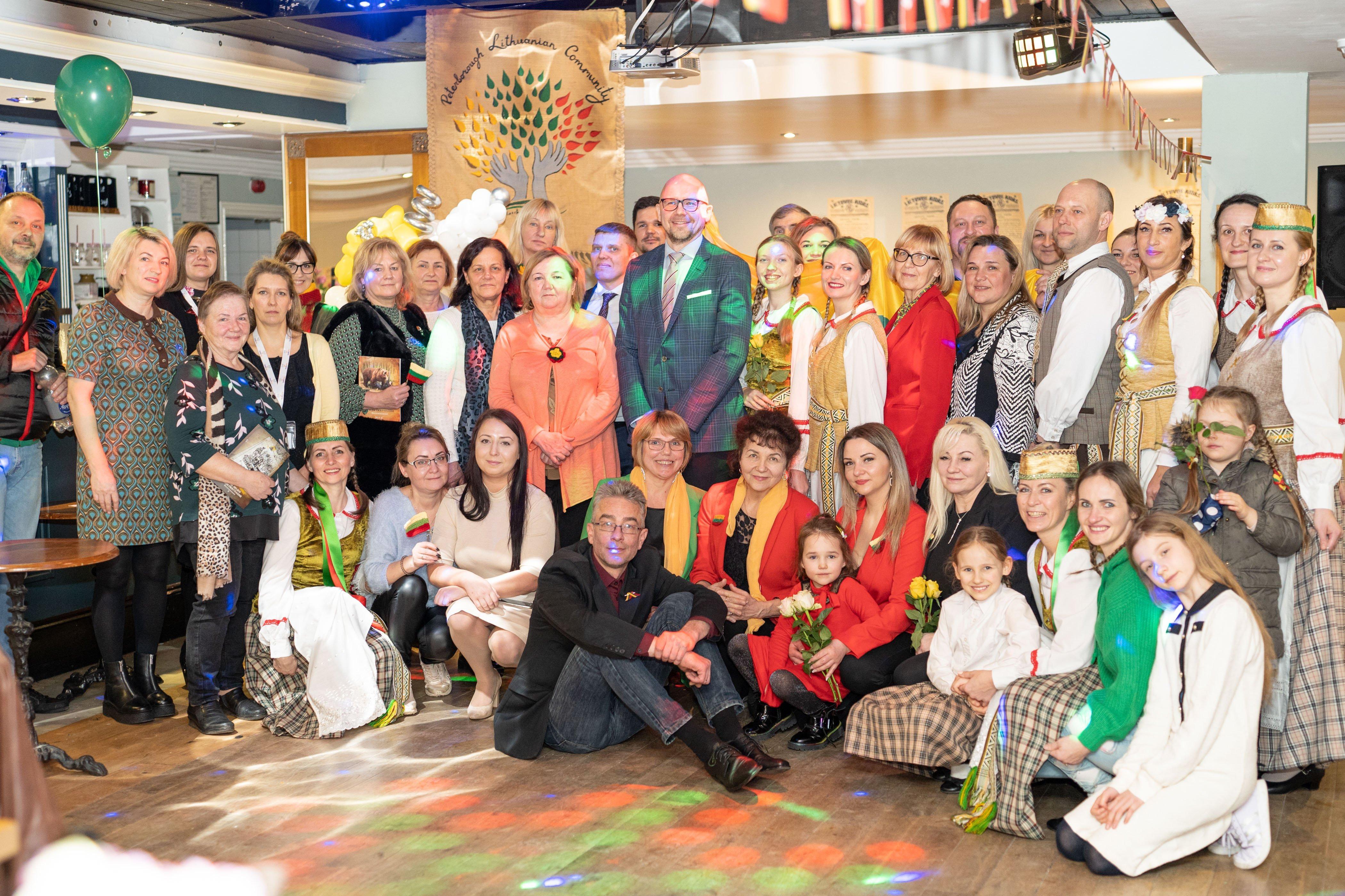 Peterborough's Lithuanian community celebrate State Restoration Day. Photo: Vitale Soul Photography.