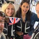Dave Hilling has signed up for the Jurassic Coast Challenge with his wife, Joanne, his sister, Sue and his brother-in-law, Andy (C) Rennie Grove Hospice Care