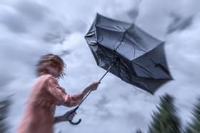 High winds have hit the region in the past few days as three storms pass through.