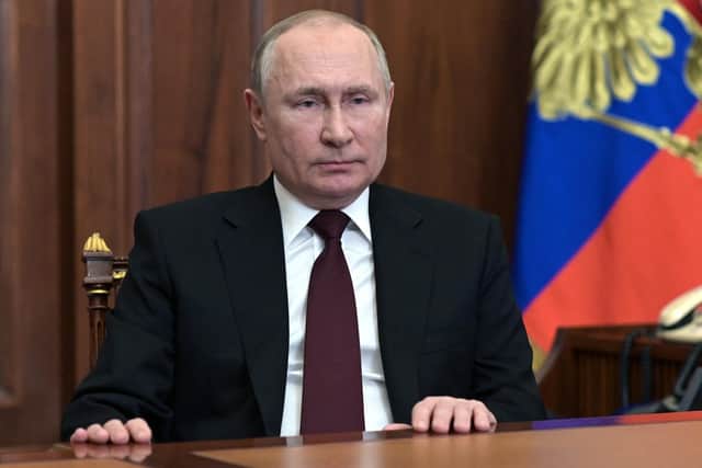 Putin. Photo: Alexey Nikolsky, Getty Images