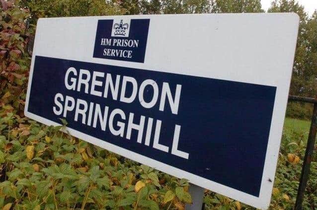 HMP Grendon Springhill in Aylesbury Vale
