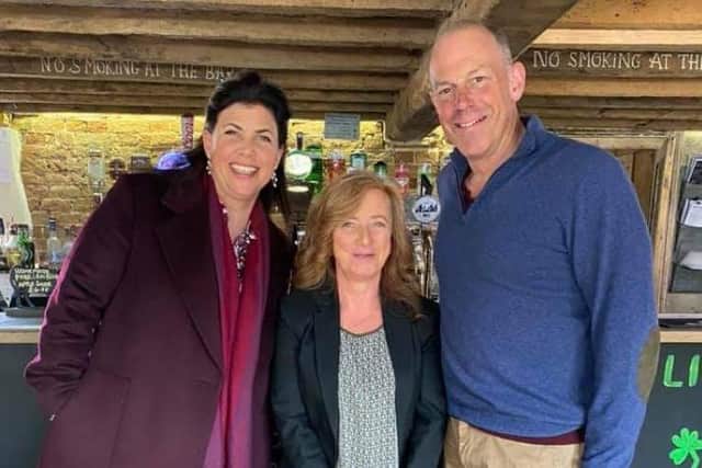 Helen with Kirstie Allsopp and Phil Spencer