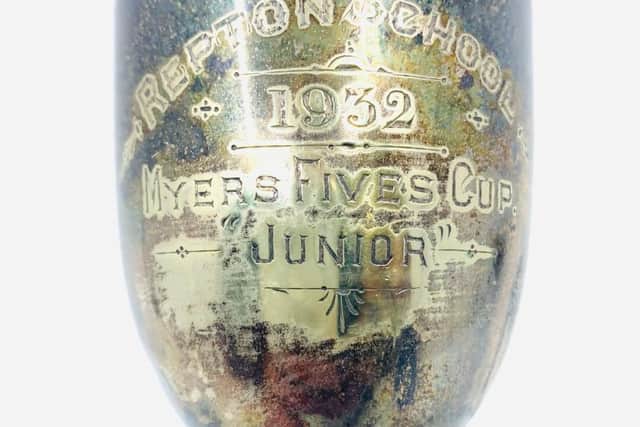 The trophy which headlines next month's lot, photo from Hansons Auctioneers