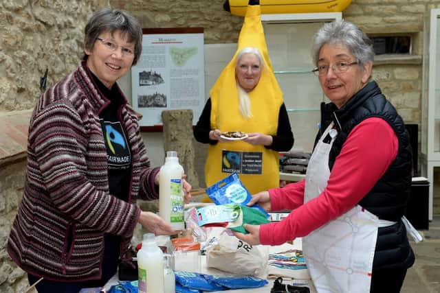 Members of the Buckingham Fairtrade Town Steering Group