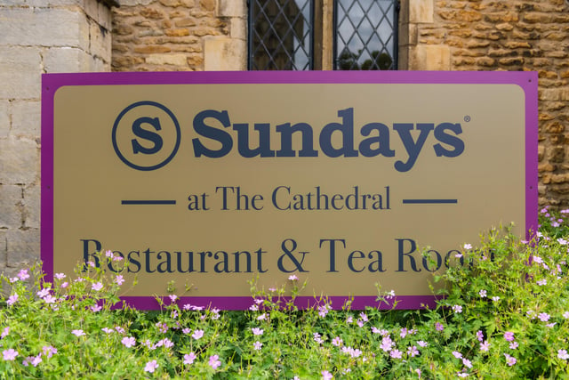 Sundays in Peterborough Cathedral precincts -   a free glass of bubbly & a gift for every mum.No reservation system until 1.30pm then reservations taken from 1.45 to 4pm .