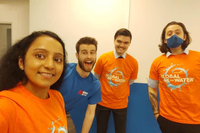 Nilany and her team, photo from Metro Bank