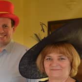 Greg Smith MP pictured with Sue Farrington Smith, CEO of Brain Tumour Research