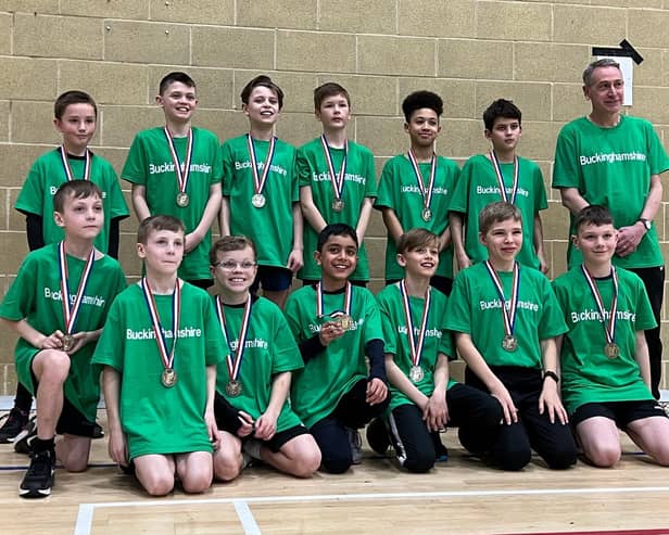 Buckinghamshire’s Under 11 boys were second to Surrey, the highest position that county team has ever achieved