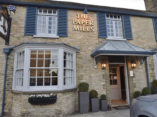 The Paper Mills, Wansford, has a special Mother's Day menu