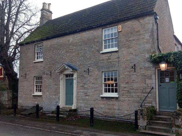 The Falcon Inn, at Fotheringhay EMN-210326-132220001