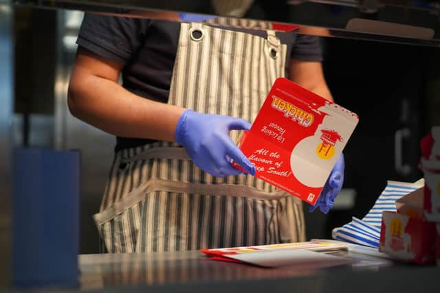 Southern Fried Chicken is sold at the shop