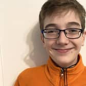 Oliver Sharp, 13, hopes to go to Africa next year