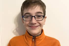 Oliver Sharp, 13, hopes to go to Africa next year