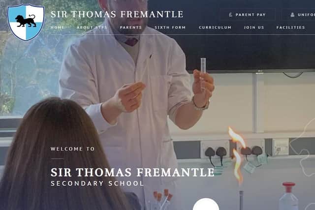 The Sir Thomas Fremantle School website