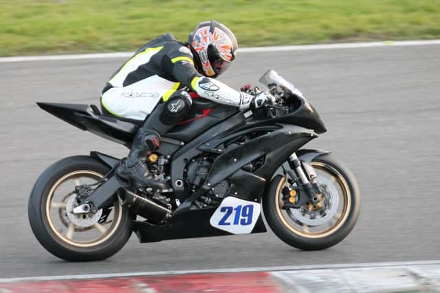 Tony Coe was in action at Brands Hatch last weekend riding a Suzuki GSXR600 (Photo James Beckett)