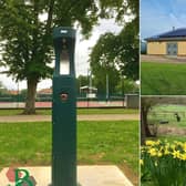 Solar panels on Lace Hill Sports and Community Centre, springtime bulbs in Bourton Park and a water bottle refill station in Chandos Park are among Town Council's initiatives in accordance with its Climate Emergency Action Plan