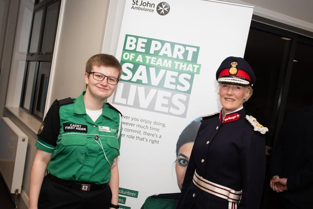 Amy Haydock, aged 16, Lord Lieutenant's Cadet of the Year