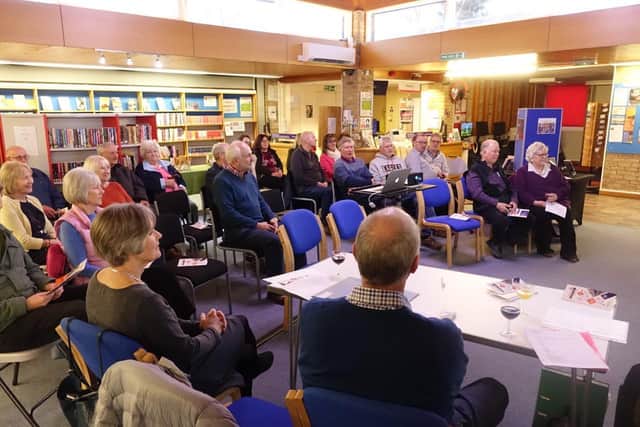 A look at the Carrie committee meeting, photo from Haddenham.net
