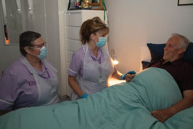 The RPCS team can provide care to patients at their homes