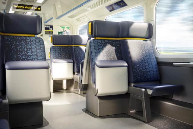 The new proposed seats for Chiltern Rail travel