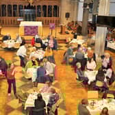 The afternoon tea at Buckingham Parish Church