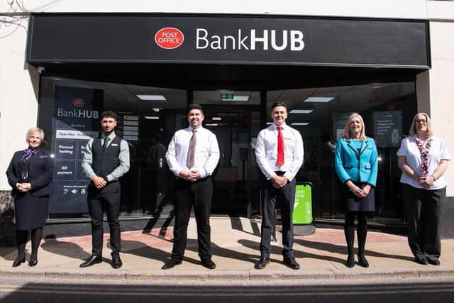 The opening of the Banking Hub in Rochford