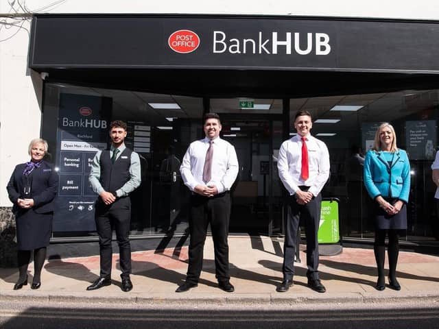 The opening of the Banking Hub in Rochford