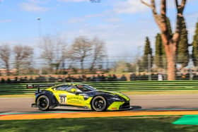 BEECHDEAN'S ITALIAN JOB: The Vale-based Aston Martin team were in action in Italy last weekend (Photo SRO)