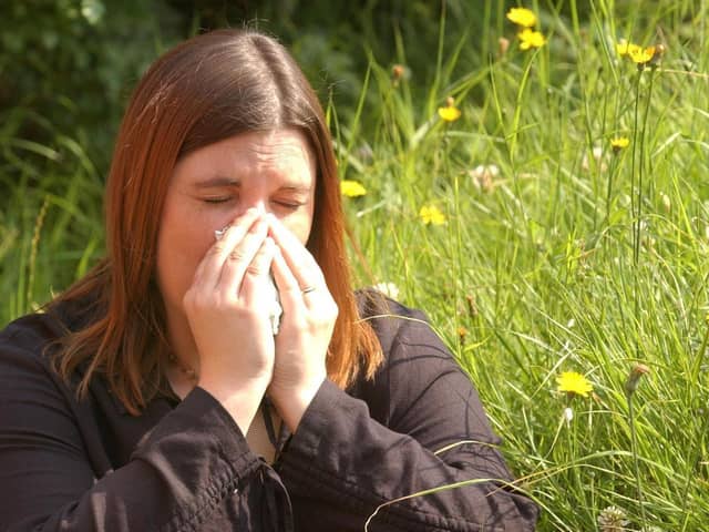 Millions of people suffer from hay fever in the UK