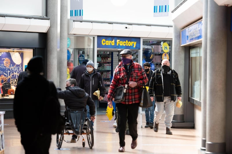 Shoppers returning to Hale Leys