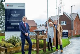 Whitehorn Gardens development, newly named Roylands