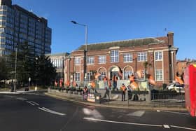 British Gas workers striking in Aylesbury earlier this year