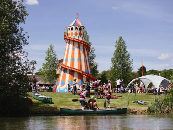 The festival is set in countryside on Blackpit Farm